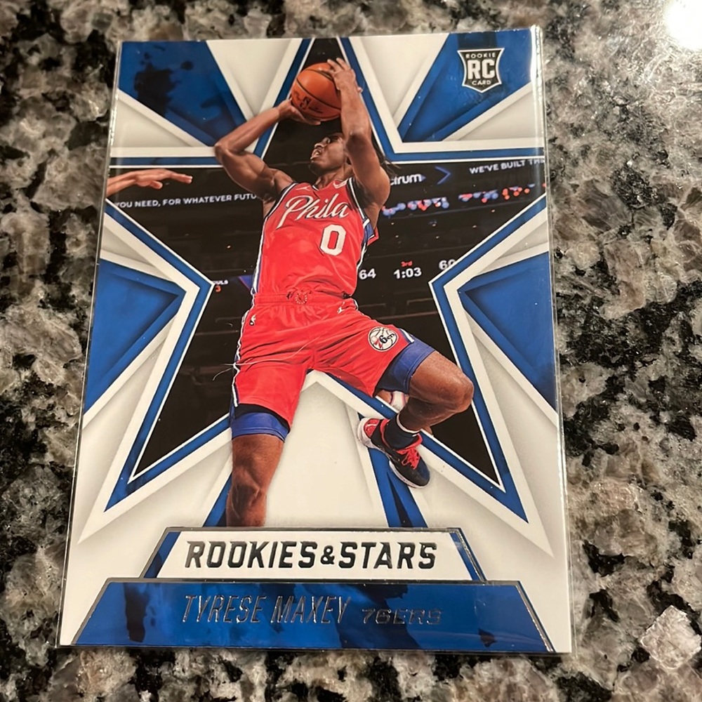 Tyrese maxey rookie card